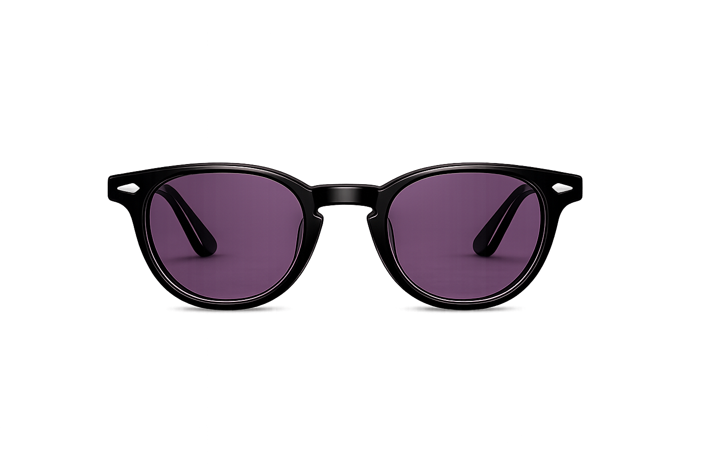 POVA Orbit – Round Sunglasses, Purple Lens