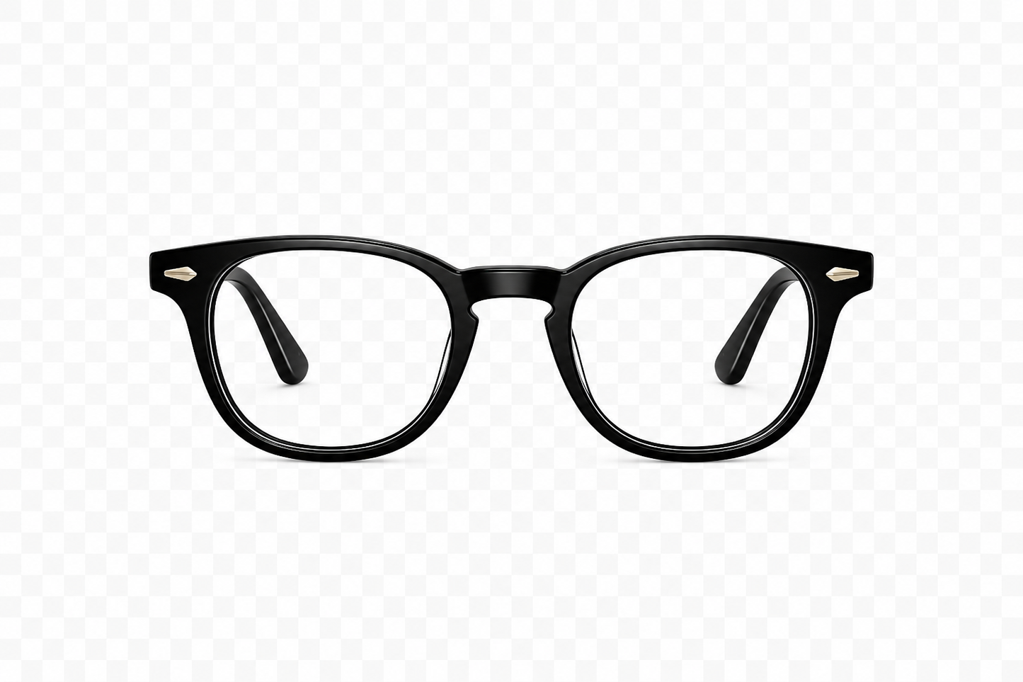 POVA Orbit – Round Sunglasses, Clear Lens