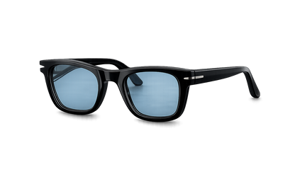 POVA Vega – Square Sunglasses, Blue Lens