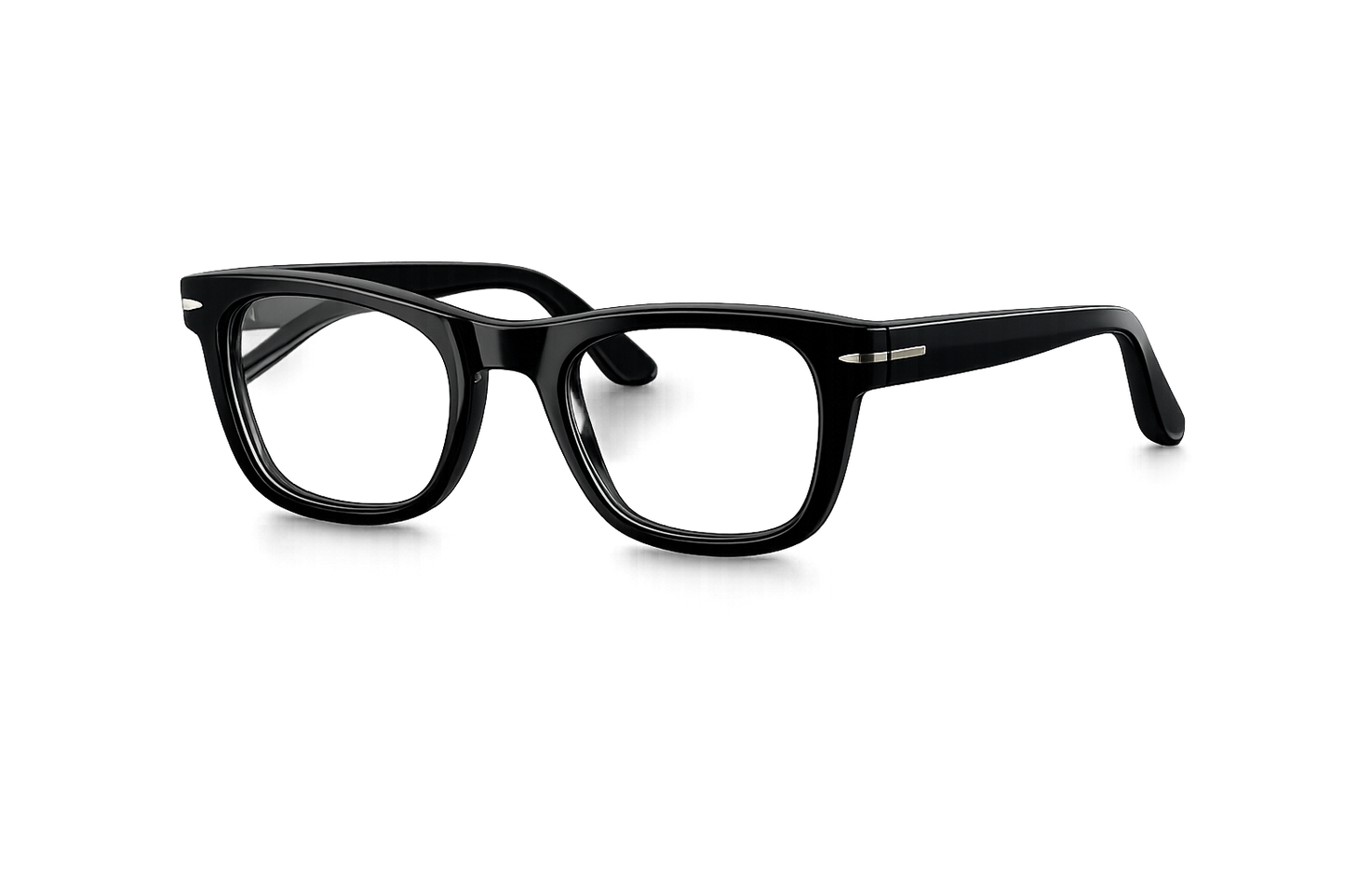 POVA Vega – Square Sunglasses, Clear Lens