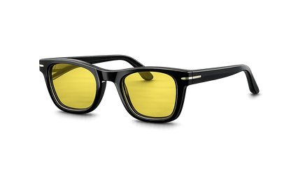 POVA Vega – Square Sunglasses, Yellow Lens