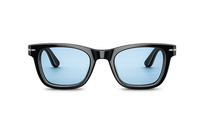 POVA Vega – Square Sunglasses, Blue Lens