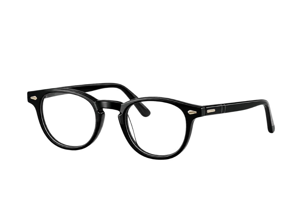 POVA Orbit – Round Sunglasses, Clear Lens