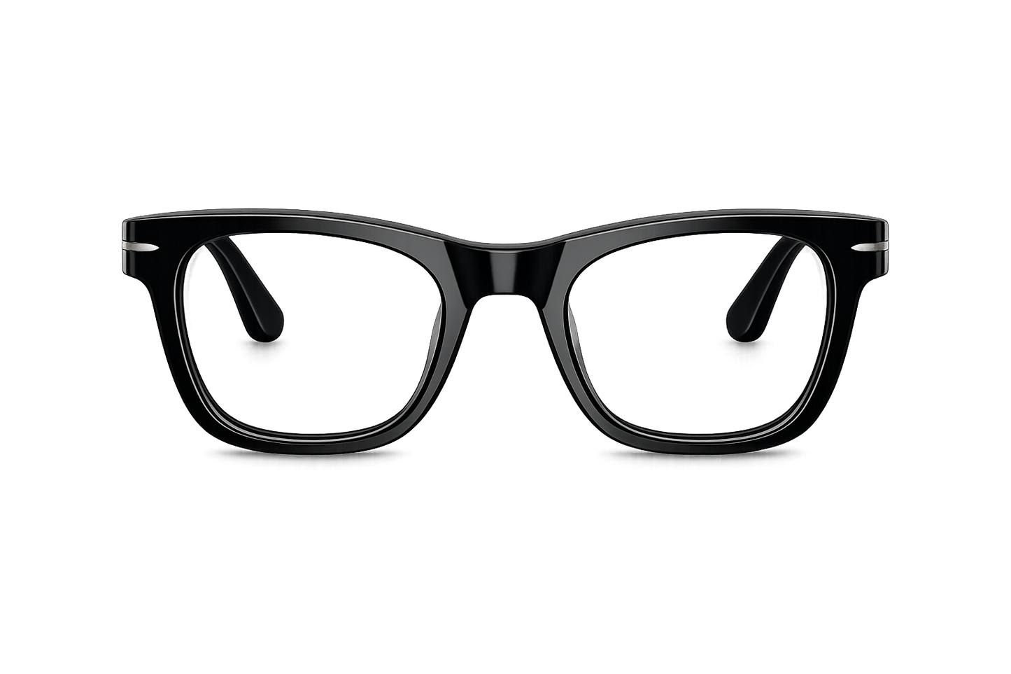 POVA Vega – Square Sunglasses, Clear Lens